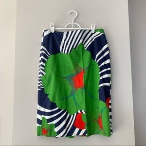 J.Crew Tropical Floral Pencil Skit | 12